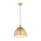 Z-Lite Sawyer 1 Light Pendant, Classic Brass & Classic Brass 4500P12-CB - alternate 4